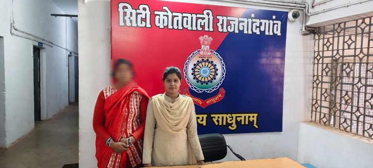 राजनांदगांव में मादक पदार्थों के खिलाफ पुलिस का अभियान जारी:गांजा के साथ महिला गिरफ्तार