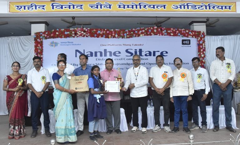 नन्हे सितारे कार्यक्रम में बच्चों को मिला अपनी प्रतिभा प्रदर्शित करने का सशक्त मंच